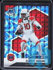 2021 Panini Mosaic Reactive Blue Prizm DeAndre Hopkins #218 Arizona Cardinals